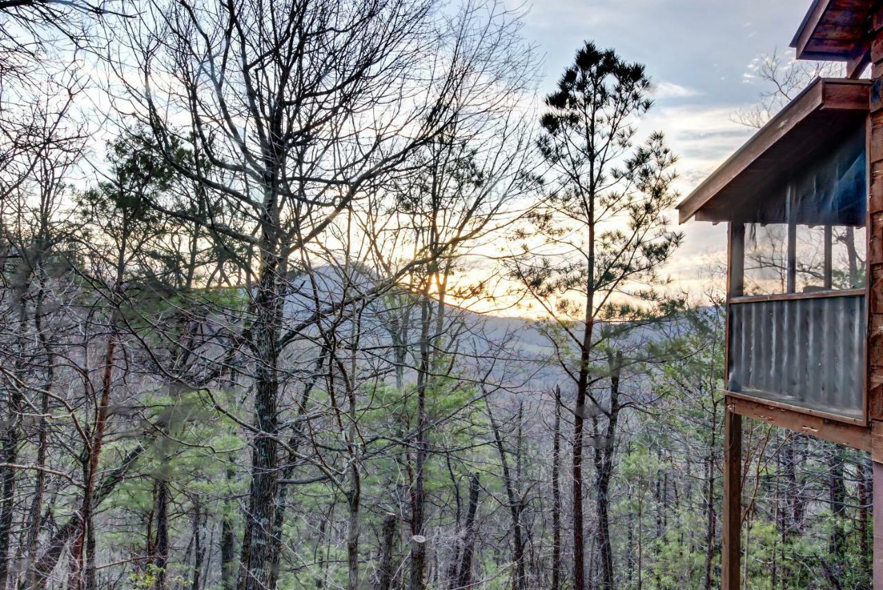 Misty View Cabin Hatchertown Bagian luar foto